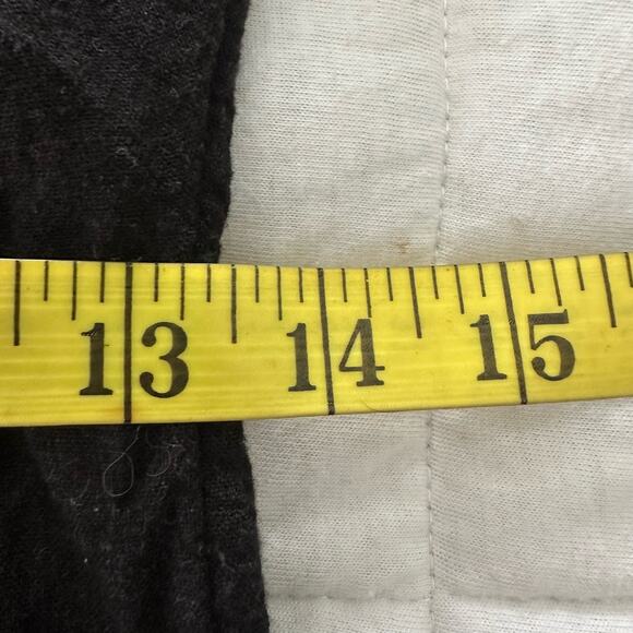 FREE PEOPLE Womens Dress Black Vintage Summer Midi Tie Front Whimsigoth *XS - Picture 10 of 12